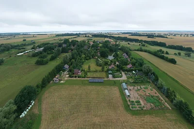 Huisjes in de "Magra" tuinen