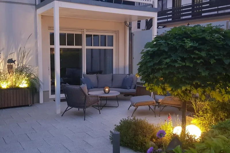 Terrasse am Abend