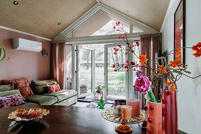 Ferienhaus mit privatem Eco-Hot Tub im Grünen