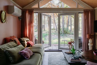 Ferienhaus mit privatem Eco-Hot Tub im Grünen