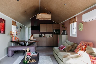 Ferienhaus mit privatem Eco-Hot Tub im Grünen