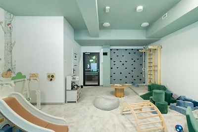 Private Ferienwohnung mit Küchenzeile und kostenlosem Parkplatz im Sea & Forest Resort: Pool, Sauna, Whirlpool