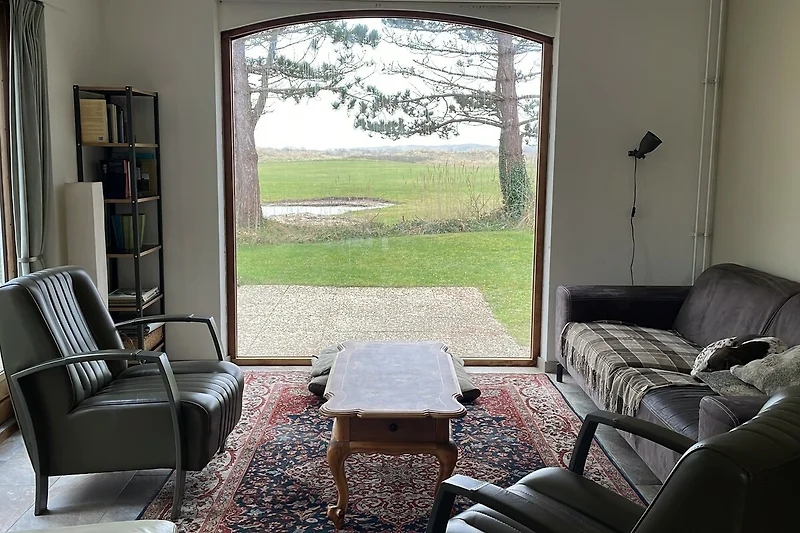 Blick vom Wohnzimmer