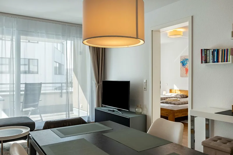 Zugang zum Schlafzimmer