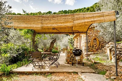 Berghut in de buurt van de zee