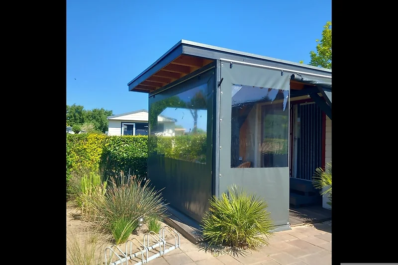 Windgeschützte Terasse