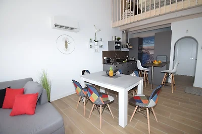 Casa Gerda mit Pool, Strandnah