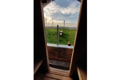 Ferienhaus Taja mit Fasssauna