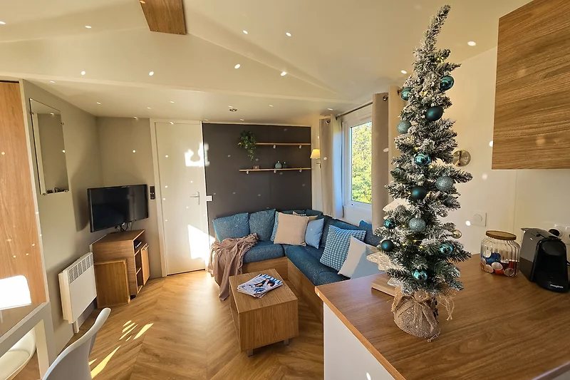 Festliche Stimmung im Wohnzimmer