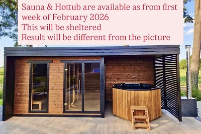 Wellness huis aan het strand voor 6 personen "Zeeuwse Rust"