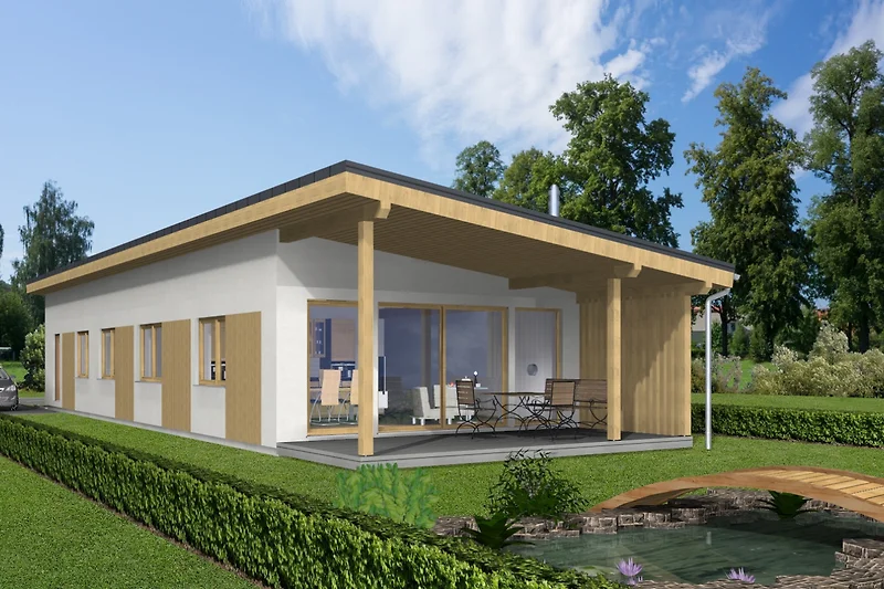 Unser RolliHolly Ferienhaus (Architektenzeichnung)