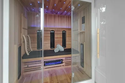 Zwischen Bos und weide met Sauna