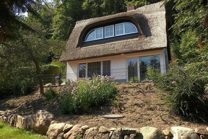 Reetgedecktes Ferienhaus