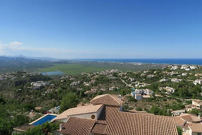 Ruhiges Ferienhaus mit privatem Pool & Panoramablick – Monte Pego, Costa Blanca