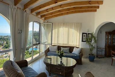 Ruhiges Ferienhaus mit privatem Pool & Panoramablick – Monte Pego, Costa Blanca