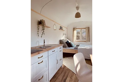 Bauwagen Wusel im Auszeit Bauwagencamp