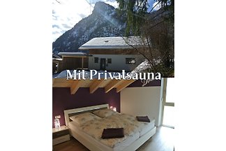 Ferienhaus Baumberger mit Privatsauna und Panoramablick in die Alpen