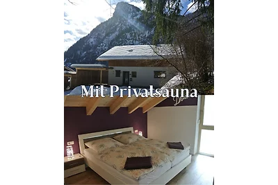 Ferienhaus Baumberger mit Privatsauna und Panoramablick in die Alpen