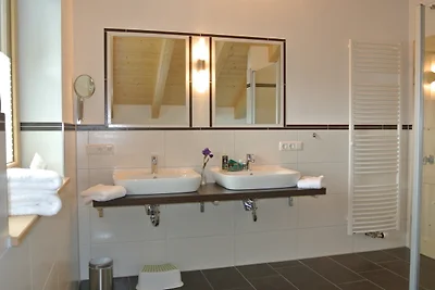 Ferienhaus Baumberger mit Privatsauna und Panoramablick in die Alpen