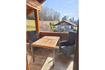 Ferienwohnung Huglfing Alpen Blick