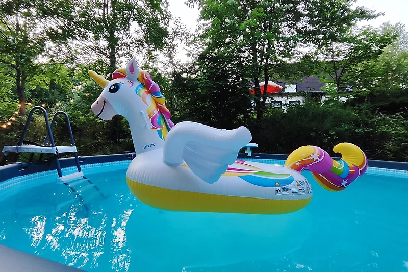 Spaß im Pool