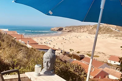 Casa sulla spiaggia con vista sul mare di Monte Clerigo