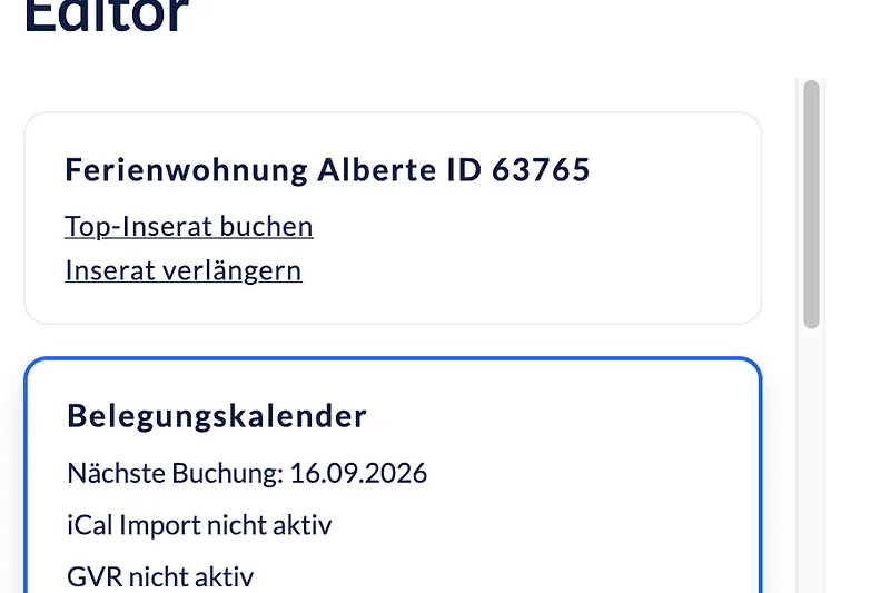 Klarer Textausschnitt mit Zahlen und Schrift