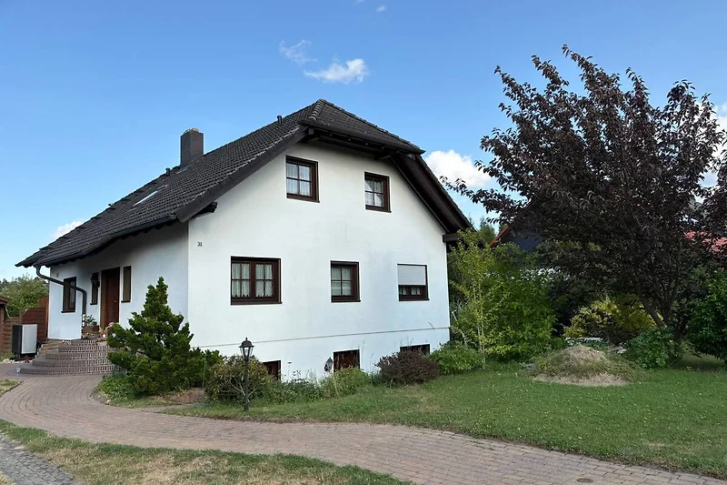Haus mit Frontansicht