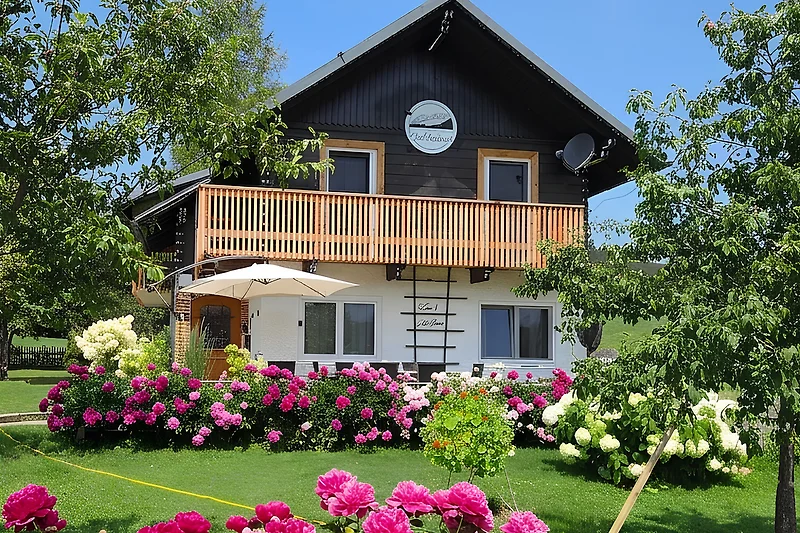 Ferienhaus mit Garten