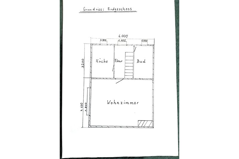 Floor plan of the ground floor