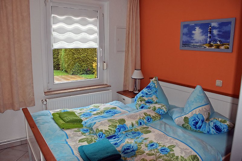Bedroom in the holiday home
