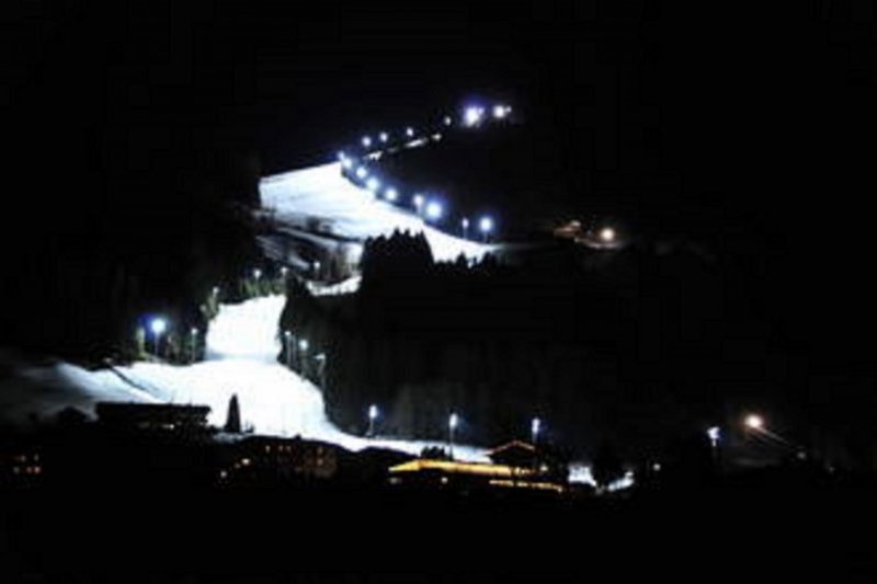 Nacht Schifahren in Reith