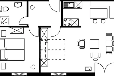 Der Künstlergarten Ferienwohnung 2