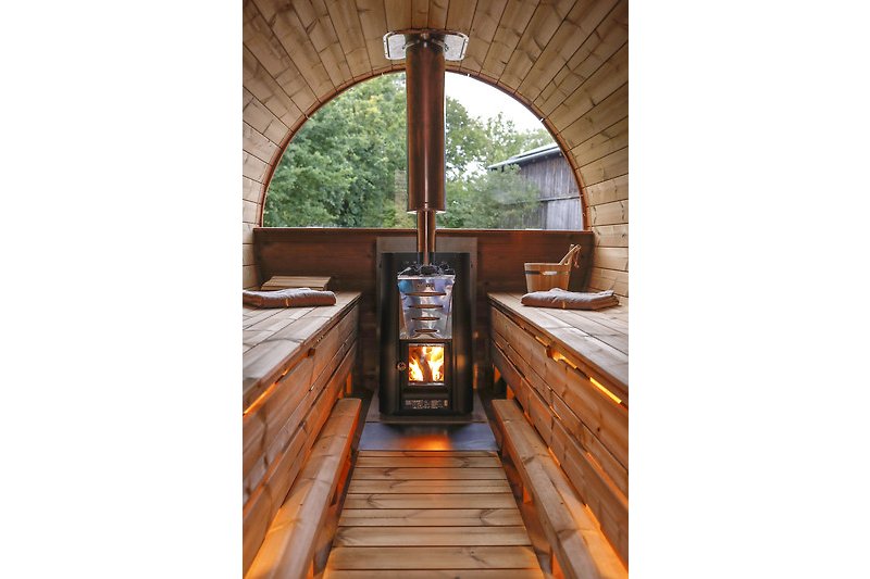 Sauna von Innen