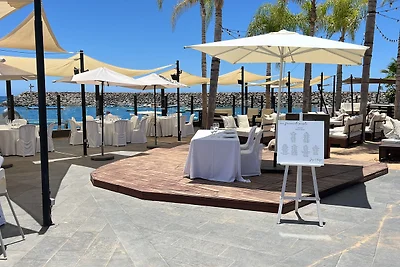 Mediterranes Strandhaus am See