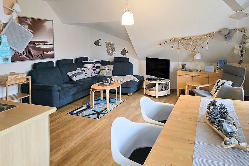 grosszügiges Wohnzimmer