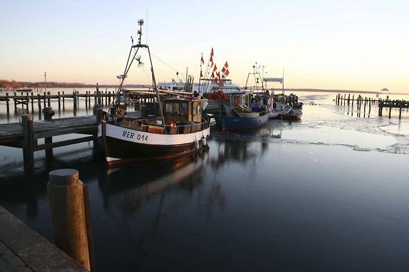 Feierabend am Fischereianleger