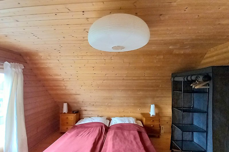 Doppelbettim Schlafzimmer