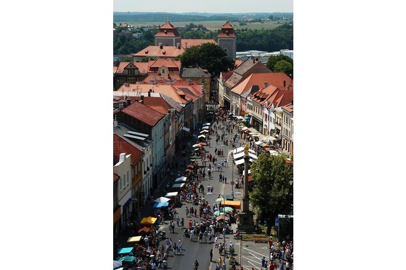 Altstadt von Mlada Boleslav-zufuß erreichbar 