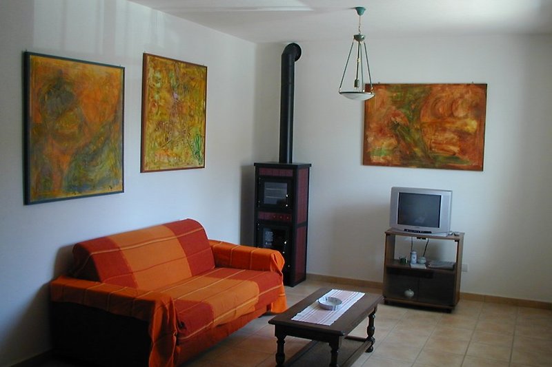 The living area