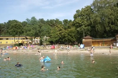Ferienhaus nahe dem weißen See