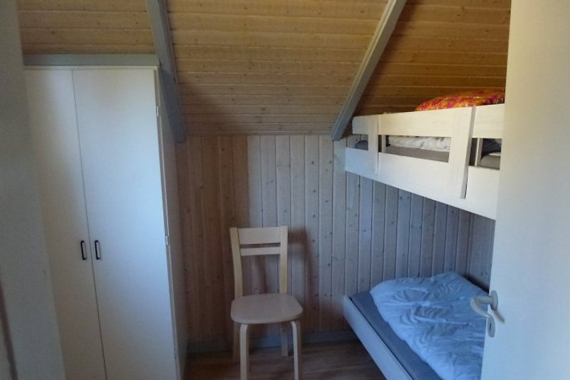 Room with bunk beds