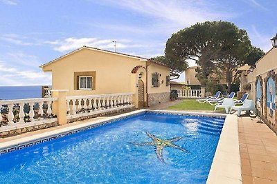 Spanje Villa Costa Brava zwembad