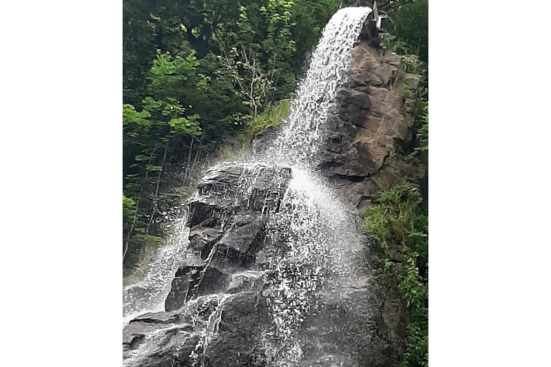 Wandertouren am Trusetaler Wasserfall