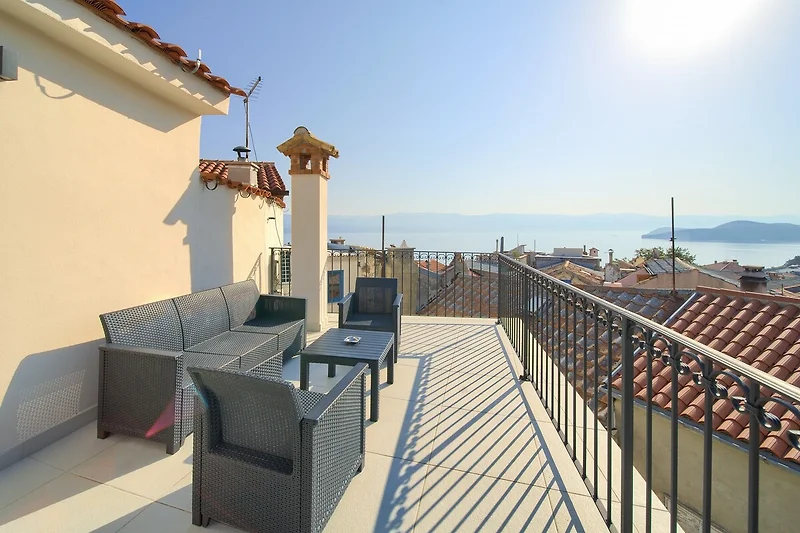 Terrasse mit Meerblick