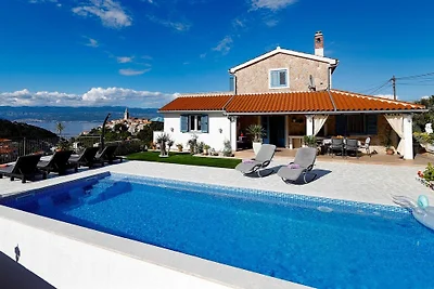 Mela - modern, mit Pool & Meerblick