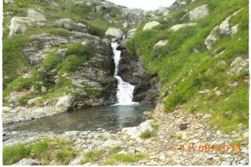 Wasserfall in der wilden Krimml