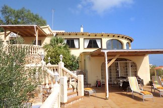 Wysoka jakość willi z widokiem na morze