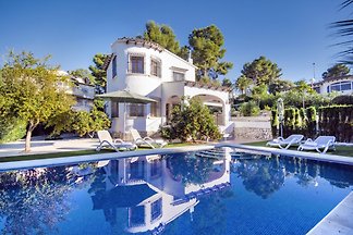 strandnahe Villa in Moraira