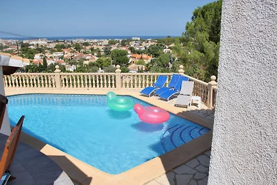 klimatisierte Meerblickvilla Denia